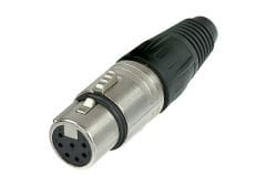 Neutrik NC7FX 7 Pin Kablo Tipi Dişi XLR Konnektör