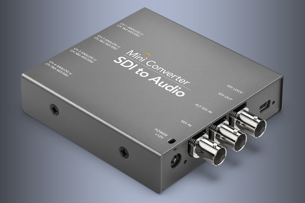 Blackmagic Mini Converter SDI to Audio