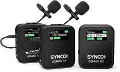 Synco G2(A2) Max 2 Kişilik Kablosuz Yaka Mikrofonu