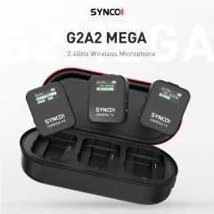 Synco G2(A2) Mega 2 Kişilik Kablosuz Yaka Mikrofonu