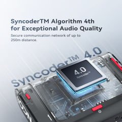 Synco G3 Pro Dijital Kablosuz Kayıt Mikrofonu