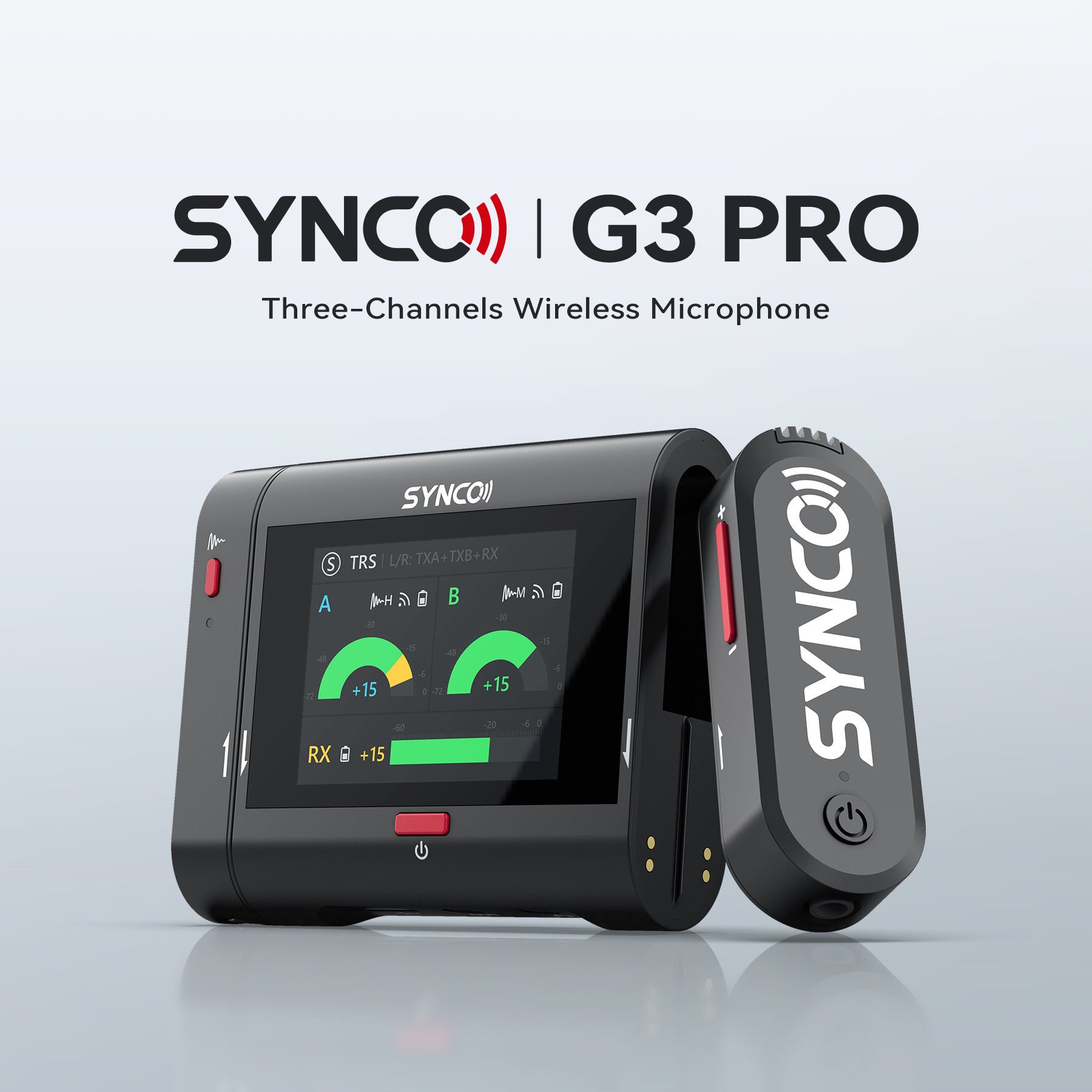 Synco G3 Pro Dijital Kablosuz Kayıt Mikrofonu