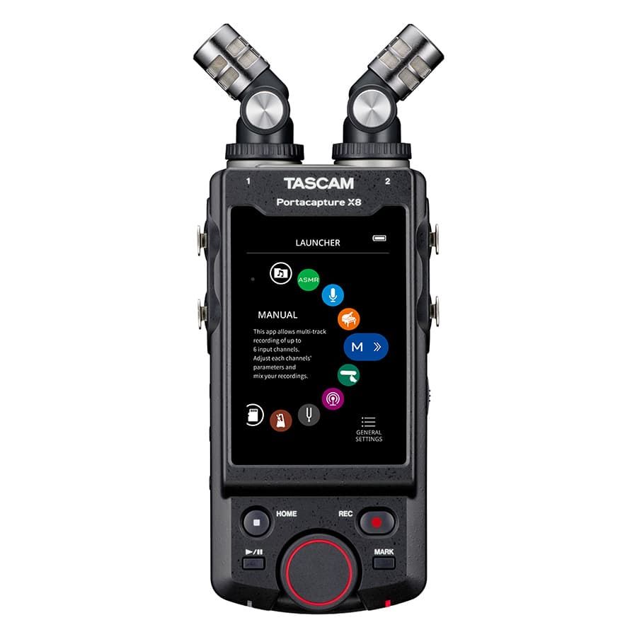 Tascam Portacapture X8 Dokunmatik Ekranlı Kayıt Cihazı