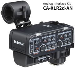 Tascam CA-XLR2D-AN DSRL Kameralar İçin XLR Mikrofon Adaptörü (Analog)