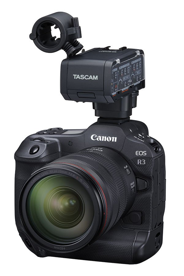 Tascam CA-XLR2D-C Canon DSRL Kameralar İçin XLR Mikrofon Adaptörü