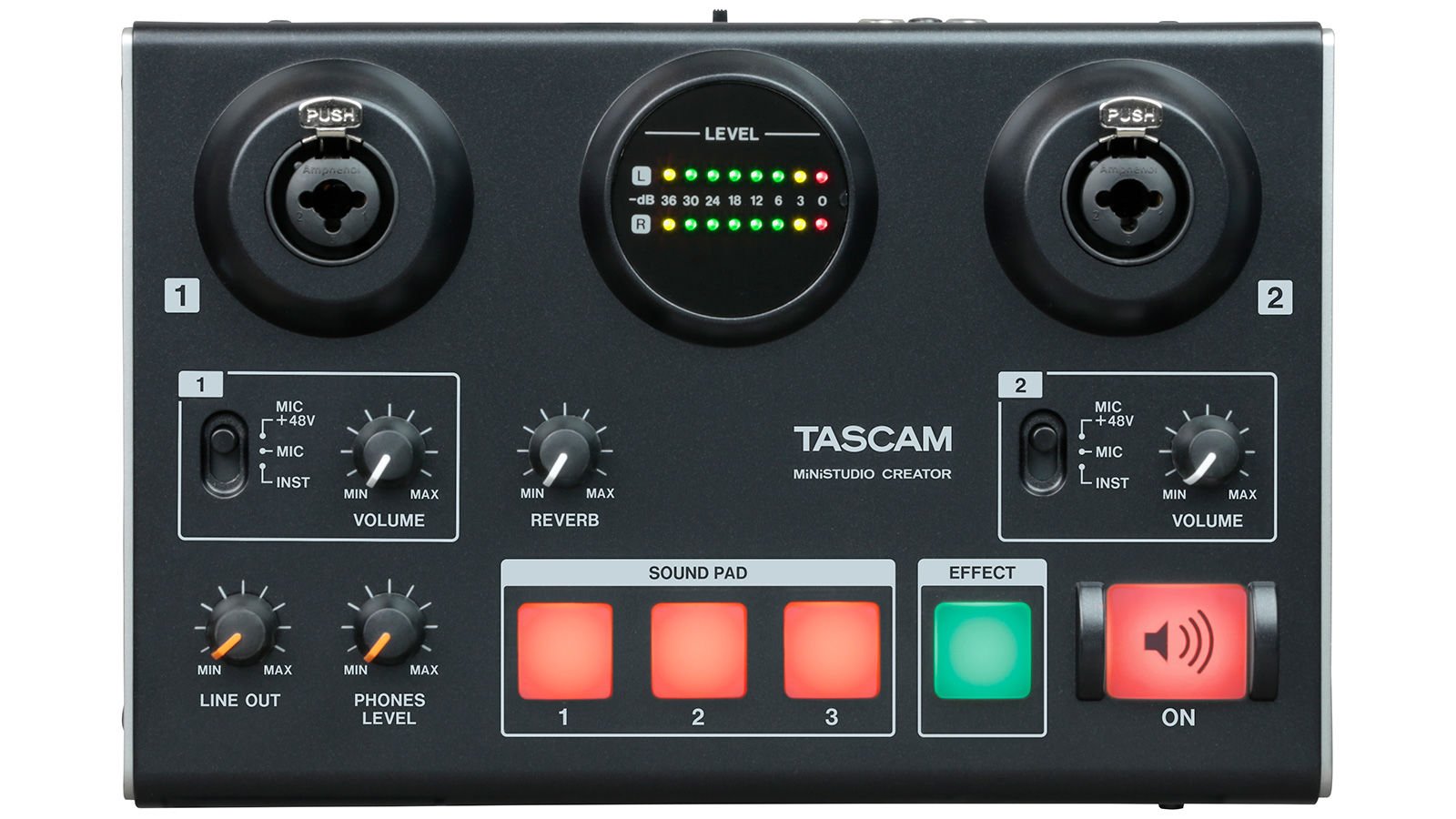Tascam US-42B MiniStudio Podcast Yayın Cihazı + USB Ses Kartı