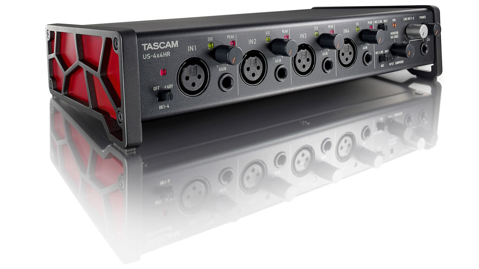 Tascam US-4x4HR Yüksek Çözünürlüklü USB Ses Kartı