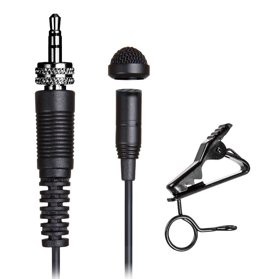 Tascam TM-10LB Yaka Mikrofonu | Siyah