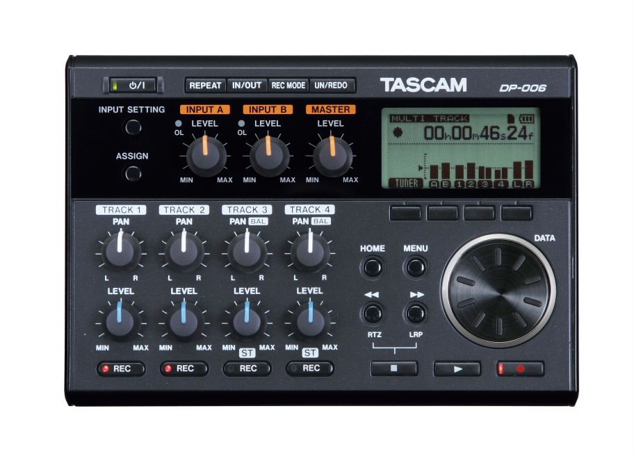 Tascam DP-006 6 Track Digital Pocketstudio Kaydedici