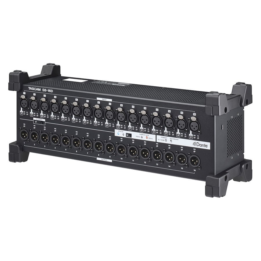 Tascam SB-16D 16 Giriş/16 Çıkış Dante Stage Box