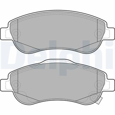 Honda CR-V 2.0 2006-2018 Delphi Ön Balata NETPAR 24638