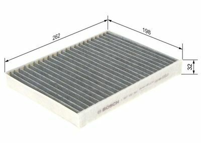 BMW 5 E34 525tds 2.5 1996-2001 Bosch Karbonlu Polen Filtresi