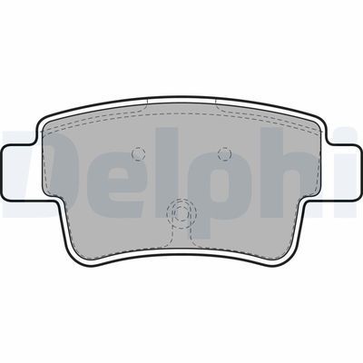 Fiat Grande Punto 1.4 2006-2009 Delphi Arka Balata NETPAR24349