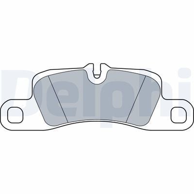 Porsche Cayenne 3.0d 2014-2017 Delphi Arka Balata NETPAR24552