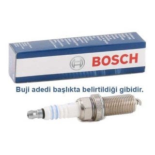 Nissan Micra K12 1.2 2002-2010 Bosch Nikel Buji FR8ME 4 Adet