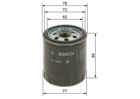 Peugeot Boxer 2.0HDi 2015-2023 Bosch Yağ Filtresi NETPAR