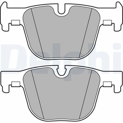 BMW 3 F30 335d xD 3.0 2013-2018 Delphi Arka Balata