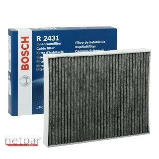 Volkswagen Touareg 2.5TDI 2003-2010 Bosch Karbonlu Polen Filtresi