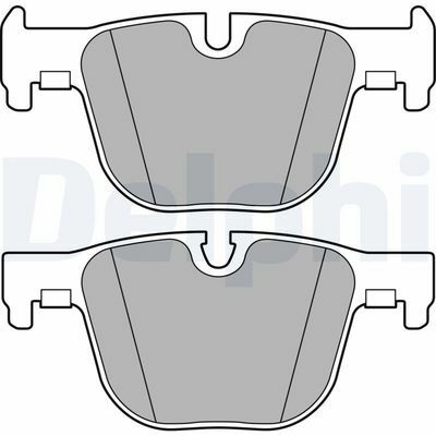 BMW 3 F30 335i 3.0 2012-2015 Delphi Arka Balata