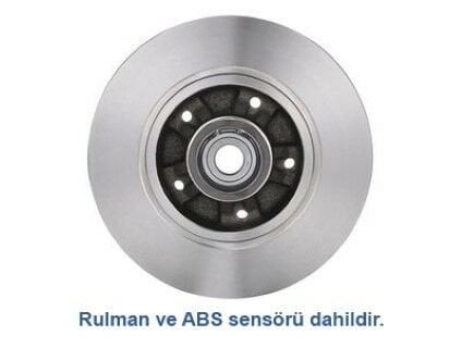 Renault Fluence 1.6 2009-2017 Bosch Arka Disk (Rulmanlı) 2 Adet