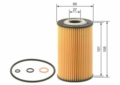BMW 3 E46 318i 1.9 1998-2001 Bosch Yağ Filtresi NETPARP9108
