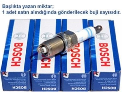 Citroen C2 1.4 2003-2009 Bosch LPG Bujisi 4 Adet