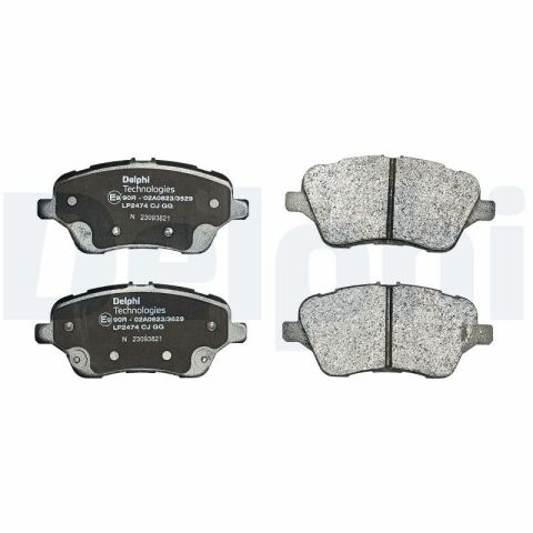 Ford B-Max 1.0 2012-2018 Delphi Ön Balata NETPAR25135