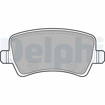 Volvo XC60 2.0 D4 2012-2025 Delphi Arka Balata NETPAR24496