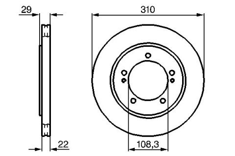 Suzuki Grand Vitara 2.5 1998-2005 Bosch Ön Disk NETPARBD739 2 Adet