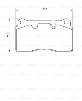 Land Rover Range Rover 3 3.6TDV8 2006-2010 Bosch Ön Balata
