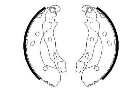 Nissan Micra K12 1.4 2002-2010 Bosch Kampana Balata