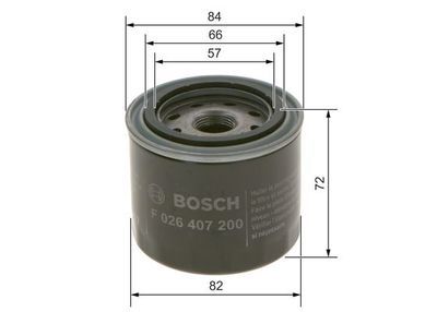 Subaru XV 2.0 2011-2017 Bosch Yağ Filtresi NETPARP7200