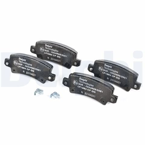 Toyota Corolla 1.4 2001-2007 Delphi Arka Balata NETPAR23816