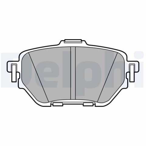 Toyota Corolla 1.6VVTi 2019-2025 Delphi Arka Balata NETPAR26236