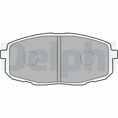 Kia Ceed 1.6CRDi 2006-2012 Delphi Ön Balata NETPAR23966