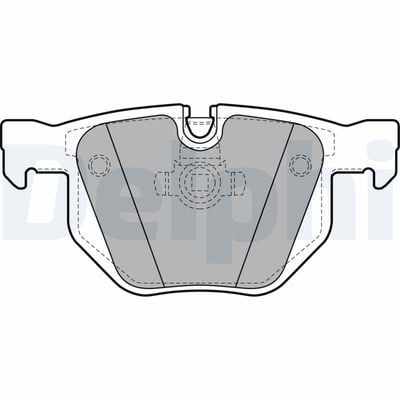 BMW 5 E60 520d 2.0 2005-2010 Delphi Arka Balata