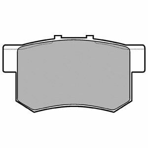 Honda Civic 1.6 FB7 2011-2016 Delphi Arka Balata NETPAR21721