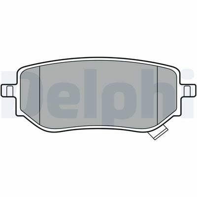 Mercedes X Serisi (470) 250d 2.3 2017-2020 Delphi Arka Balata NETPAR22863