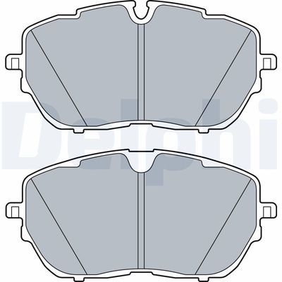 Peugeot 308 1.2 2014-2018 Delphi Ön Balata