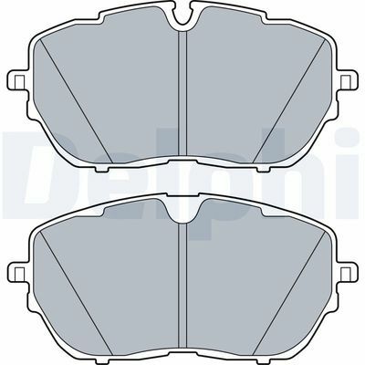Peugeot 508 1.5HDI 2018-2025 Delphi Ön Balata NETPAR22219