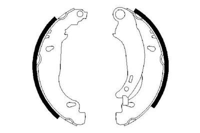 Peugeot 206+ 1.4 2009-2013 Bosch Kampana Balata