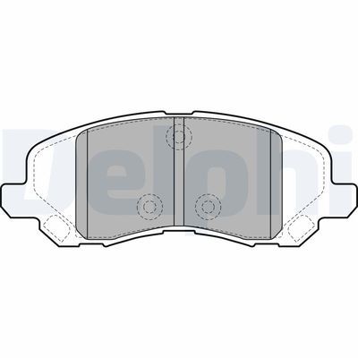 Jeep Patriot 2.4 2006-2010 Delphi Ön Balata NETPAR24583