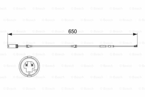 BMW 3 E90 318d 2.0 2007-2011 Bosch Ön Balata Fişi