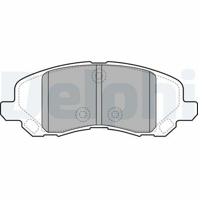 Jeep Compass 2.0CRD 2006-2011 Delphi Ön Balata NETPAR24583