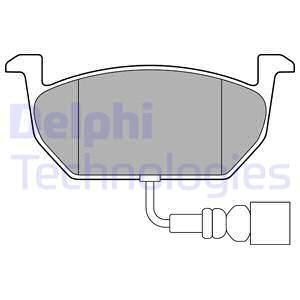 Skoda Octavia 1.6TDI 2012-2021 Delphi Ön Balata NETPAR22035