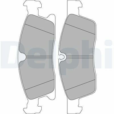 Mercedes GLE Serisi (166) 350d 4MATIC 3.0 2015-2018 Delphi Ön Balata NETPAR25500