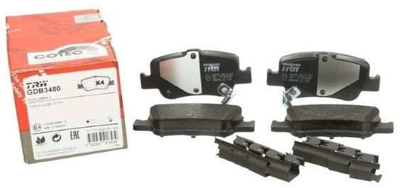 Toyota Auris E15 (06-12) 1.4 D4D 2006-2012 TRW Arka Balata NETPAR24664
