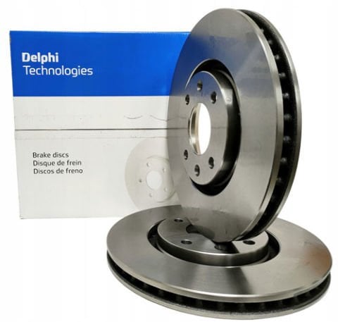 Citroen C4 1.2 2014-2015 Delphi Ön Disk 283mm 2 Adet