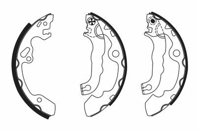 Ford Focus 1 1.6 1998-2005 Bosch Kampana Balata 38mm