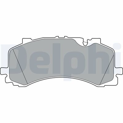 Audi Q7 3.0TDI 2015-2019 Delphi Ön Balata NETPAR25909